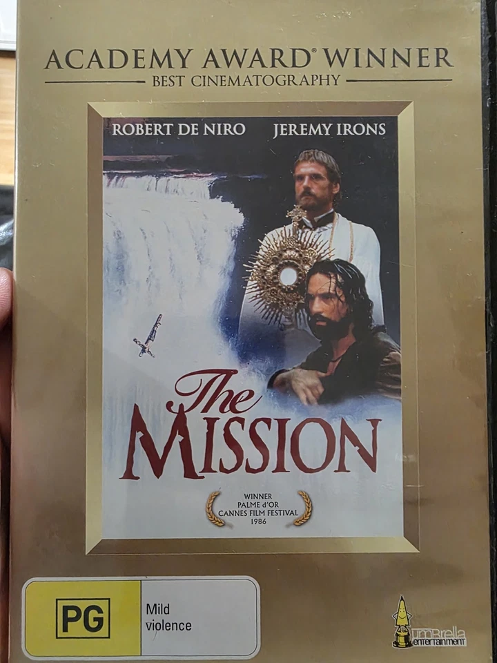 ⭐️ THE MISSION DVD - VGC Robert De Niro, Jeremy Irons, Aidan Quinn (Region 4) - image 1 of 1