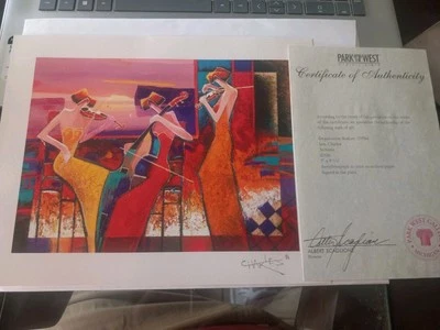 CHARLES LEE - Andante 2006 Park West SERIOLITHOGRAPH  - Image 1 of 4