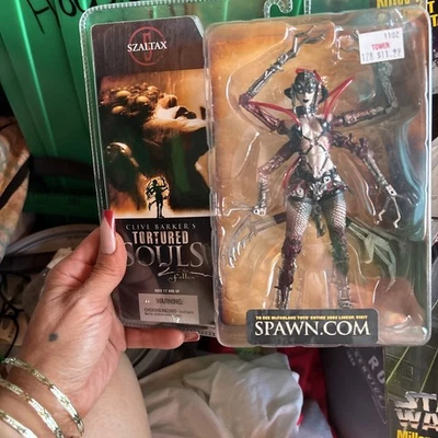 Boneco Szaltax Clive Barker's Tortured Souls 2 The Fallen 2002 McFarlane NOVO - Imagem 1 de 2