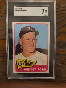 1965 Topps - Whitey Ford #330 PSA 4 - Picture 1 of 3