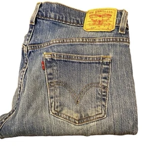 Levis 515 Boot Cut Blue Jeans, Vintage Levi’s Denim, Größe 12, 32” Taille - Bild 1 von 8