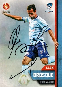Signed 2015 2016 Sydney FC A-League Tap N Play Card - Alex Brosque - Picture 1 of 3