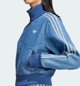 ADIDAS ORIGINALS ADICOLOR 90'S DENIM TRACKTOP BLUE BNWT UK L,XL LAST 2 RARE - Picture 1 of 5