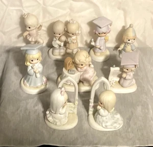 4 Precious Moments E4724 / E-4721 / 525316 / 16004 Figuren Retired - Bild 1 von 7