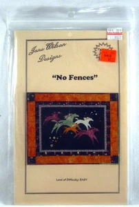 JANE WILSON DESIGNS No Fences Wall Hanging Special Olympics UNCUT JW-22 - Picture 1 of 2