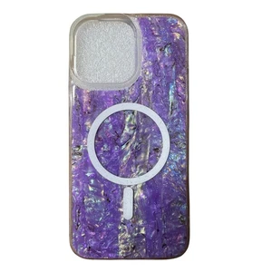 Luxy Lemon Amethyst Purple iPhone 14 Pro Max MagSafe Phone Case - Picture 1 of 6