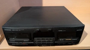 Kenwood X-85 Stereo Double Cassette Recorder Deck Auto Reverse *Untested* - Bild 1 von 6
