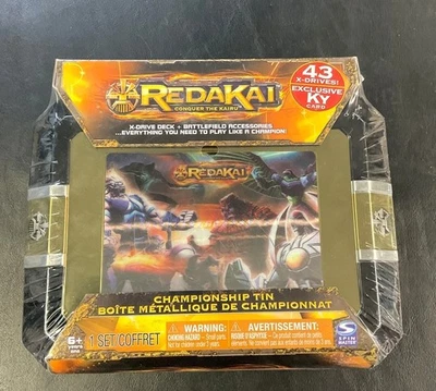 Redakai CHAMPIONSHIP TIN Starter Card Set Deck 43 X-Drive New in Box (GO1063414) - Image 1 of 4
