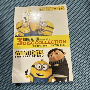 Minions 3Disc Collection DVD Used Small Shelf Wear Free Shipping - Picture 1 of 2