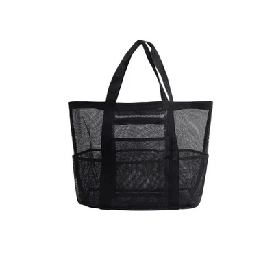 Sac de Plage en Filet Grand Format – Compartiments Pratiques Poignées Renforc... - Photo 1/4