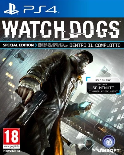 Watch Dogs D1 Day One Special Edition PS4 Playstation 4 UBISOFT - Image 1 of 1