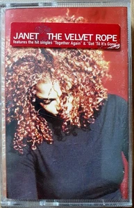 Janet Jackson - The Velvet Rope 1997 UK Virgin ~ TCV 2860 Clear Shell - Picture 1 of 6