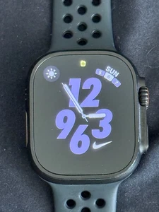 Gently Used Apple Watch Ultra 2 Black / New Ocean Band / 49mm GPS Cellular - Photo 1 sur 13