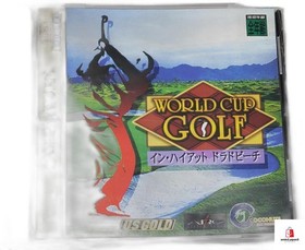 World Cup Golf ~In Hyatt Dorado Beach~ (sega saturn,1996) from japan good Used