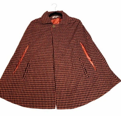 Ya Los Angeles Orange and Black Cape - Image 1 of 4