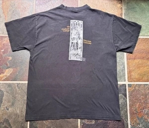 Vtg 90s Heavyweight Princeton Dialectica Window Art Back Print Tee.large. - Picture 1 of 7