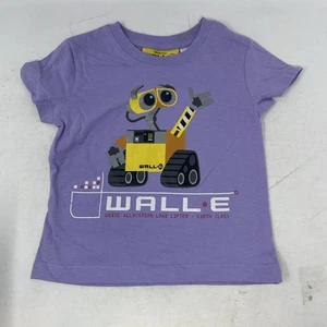 Disney Pixar Wall-e Walle Roboter Kleinkind Kinder Mädchen 2T lila T-Shirt - Bild 1 von 5