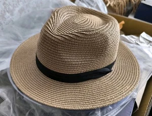 NEU Panama Hut Sommerhut Sonnenhut Fahrhut Herrenhut L/XL Kopfumfang 48-52cm - Bild 1 von 1