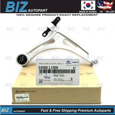 Genuine Front Lower Control Arm LEFT for 20-25 Hyundai Sonata Kia K5 54500-L1000 - Image 1 of 4