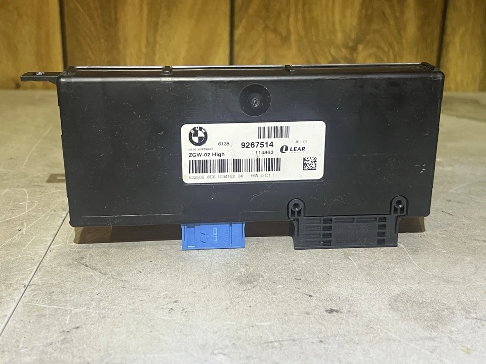 Оригинальный модуль центрального шлюза 2012–2017 BMW 650i 9267514 - Изображение 1 из 4