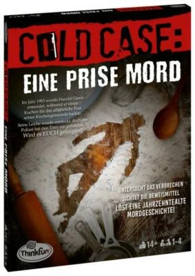 Thinkfun Familienspiel Logikspiel Cold Case: Eine Prise Mord 76465 - Bild 1 von 4
