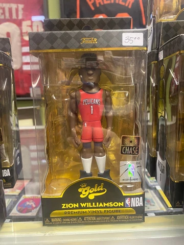 Funko Pop! Gold NBA Premium Vinyl Figure 5" Zion Williamson Chase Variant Cover