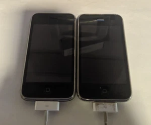 Lot of 2 Apple iPhone 3GS (32GB) (A1303) - Black/White (AT&T) See Below - Picture 1 of 6