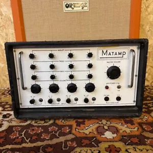 Vintage 1966 Matamp (Series 2000) 4-Channel PA Mixer Valve Amplifier RARE *1960s - Picture 1 of 24