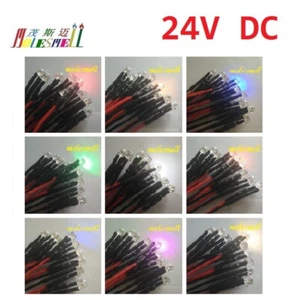 Straw hat 24V Prewired Red Yellow Blue Green White Orange UV Pink Warm white Led - Picture 1 of 1