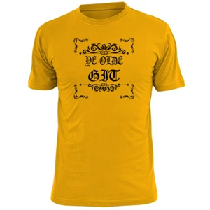 Camiseta De Colección Para Hombre Divertida Ye Olde Git Día del Padre Papá Hermano Abuelo - Imagen 1 de 3