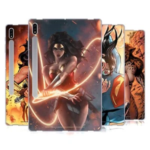 OFFICIAL WONDER WOMAN DC COMICS COMIC BOOK COVER GEL CASE FOR SAMSUNG TABLETS 1 - Picture 1 of 11