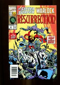 SILVER SURFER / WARLACK RESURRECTION 2 (9.2) NEWSSTAND MARVEL (B040) - Bild 1 von 2