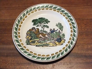 + Assiette Paillard Hautin, Montereau vers 1825 série contes le Petit Poucet + - Bild 1 von 5