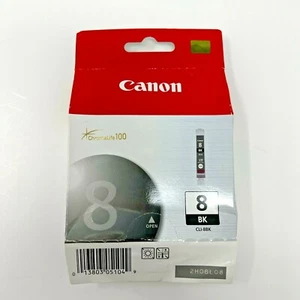 Genuine Canon  CLI-8BK Chromalife  100  Black Ink Cartridge Open Box - Picture 1 of 8
