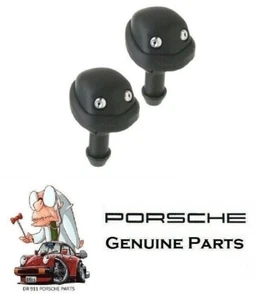 Porsche 911 914 944 Set of 2 Windshield Washer Nozzle GENUINE 91462820311 - Bild 1 von 1
