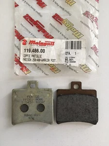 COPPIA PASTIGLIE FRENO POST. MADISON 125 250 400 F18 WARRIOR PHANTOM MAX 125 200 - Foto 1 di 1