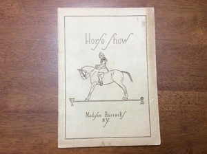 1931 Madison Barrack Army Sackets Harbor New York Military Tournament Horse Show - Picture 1 of 11