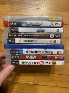 Sony PlayStation 3 PS3 Used Game Lot All TESTED Most With Manual Available - Picture 1 of 15