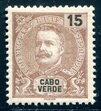 CAP VERDE 1898 40 ** POSTFRISCH TADELLOS ORIGINALGUMMI (I3546