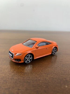 SUELTO 2021 PLAYMIND NARANJA 2020 AUDI TT cupé rueda raro coche de juguete fundido a presión 1/64 Foto 1 de 4