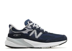 New Balance 990v6 Hecho en EE. UU. AZUL MARINO Plateado ~Talla 11 D (Mediano) Nuevo en Caja M990NV6 - Imagen 1 de 5