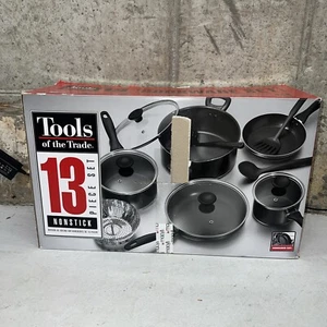 Juego de utensilios de cocina antiadherentes de 13 piezas apto para lavavajillas de acero inoxidable Tools Of The Trade - Imagen 1 de 6