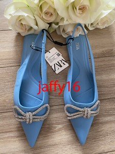 Las mejores ofertas en Zapatos planos para mujer azul Zara | eBay