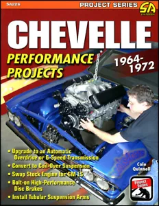 CHEVELLE MANUAL MALIBU SHOP PERFORMANCE PROJECTS CHEVROLET 64-72 BOOK - Picture 1 of 1