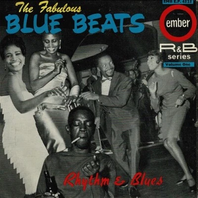 THE FABULOUS BLUE BEATS Rhythm & Blues Volume One EP Vinyl 7 Inch Ember And 1964 - Image 1 of 4
