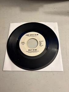 BILLY 'N SUE COME SOFTLY TO ME 7" SINGLE PROMO 45 RECORD 1970 CREWE 343 POP VG+ - Picture 1 of 2