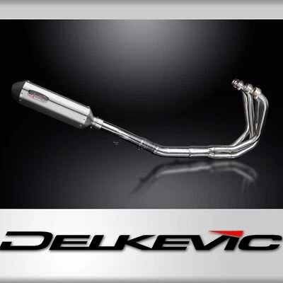 Silenciador de escape completo Suzuki GSX650 Katana 650 07-16 4-1 13,5" X-Oval inoxidable Foto 1 de 4