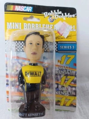 Mini muñeca NASCAR Bobble Dobbles, Matt Kenseth nueva sellada Foto 1 de 2