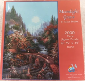 Moonlight Grace 2000 Piece Jigsaw Puzzle Klaus Strubel by SunsOut - Picture 1 of 3