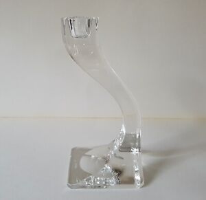 Riedel Austria Crystal Glass Candle Holder Candlestick>